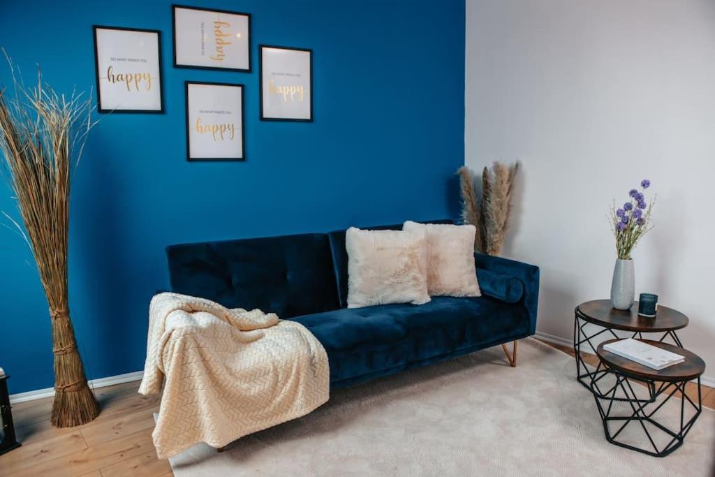 Central-Living Blue - Netflix - Wifi Essen Luaran gambar